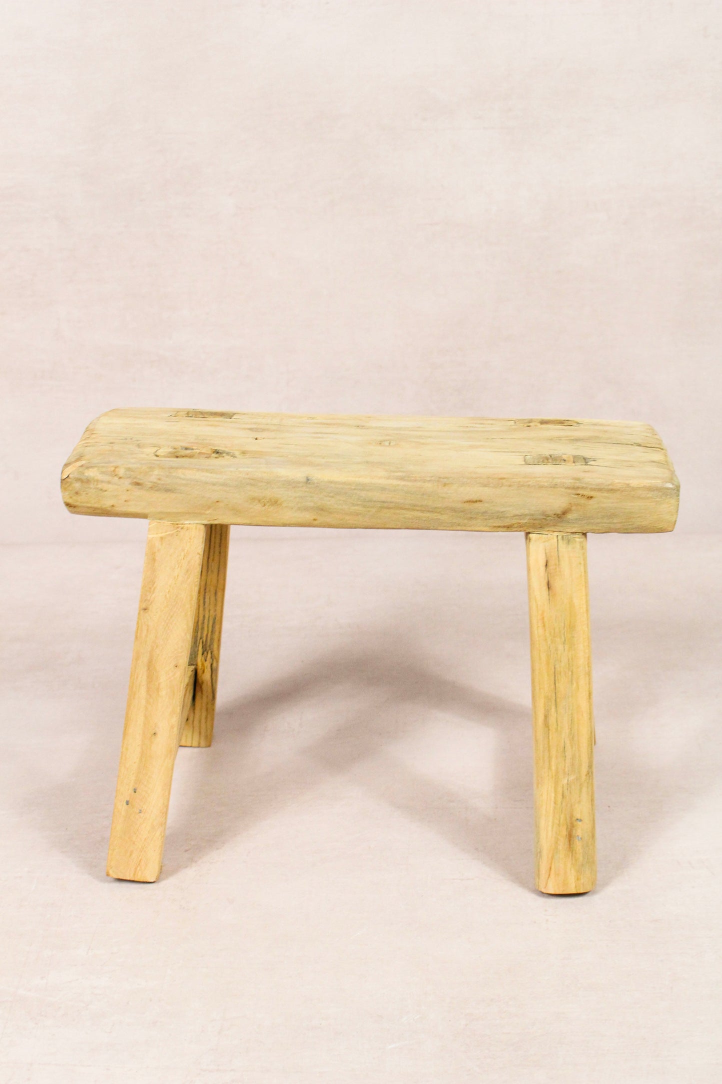Vintage Rustic Stool - Elm wood - Small - 233