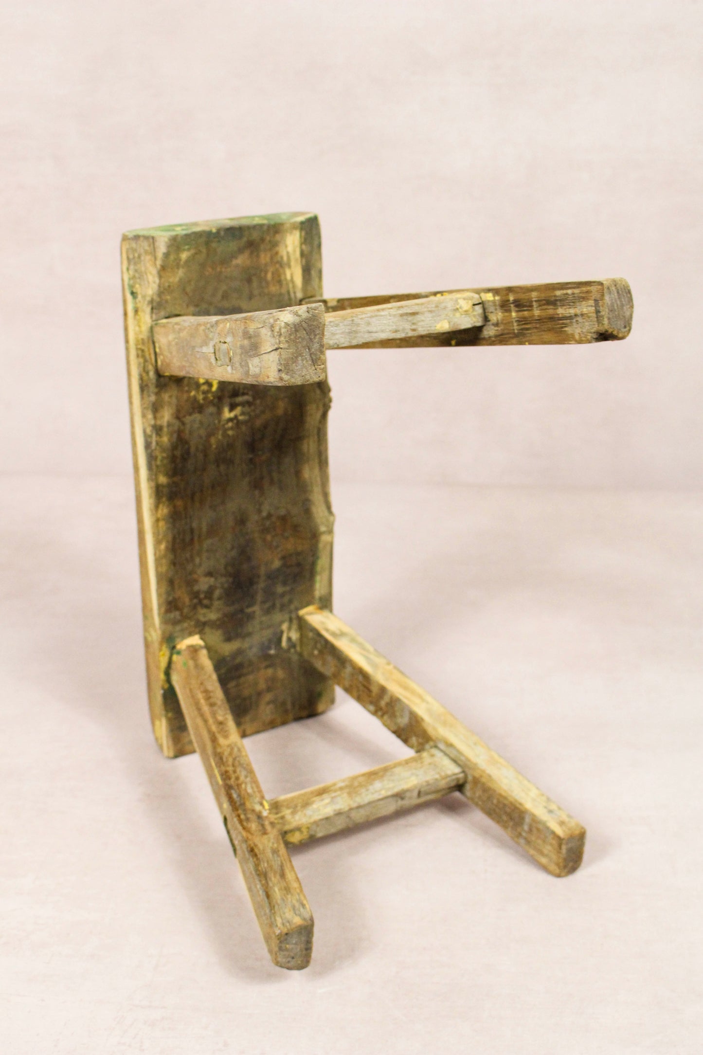 Vintage Rustic Stool - Elm wood - Small - 234