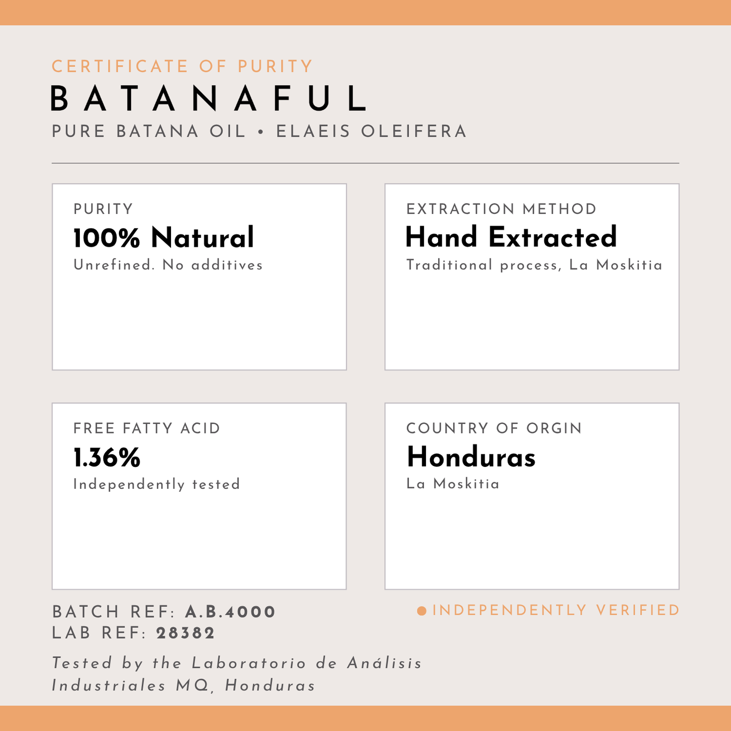 Pure Batana Oil  #1 Authentic Hair Growth & Repair Oil from Honduras