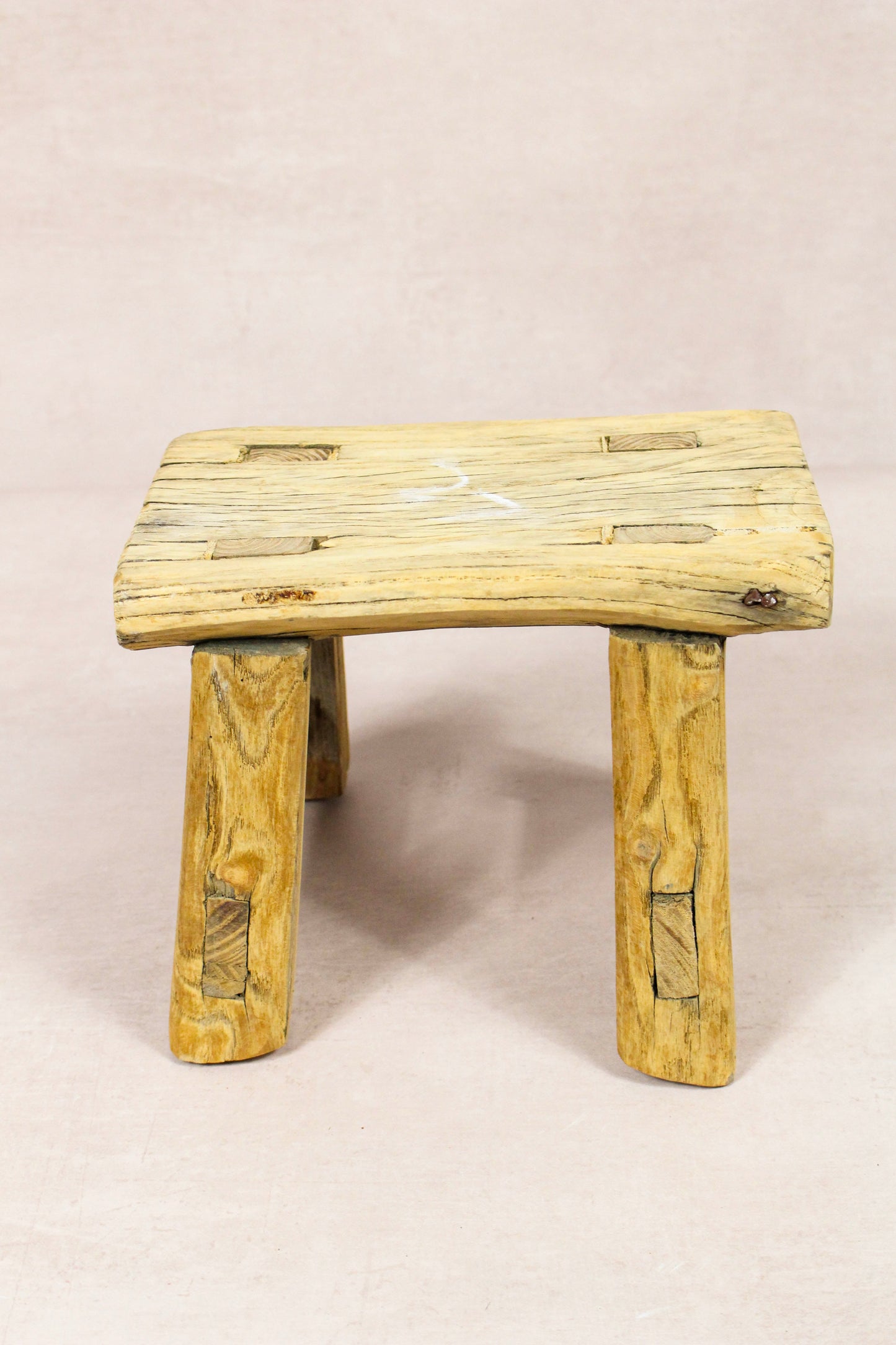 Vintage Rustic Stool - Elm wood - Small - 250