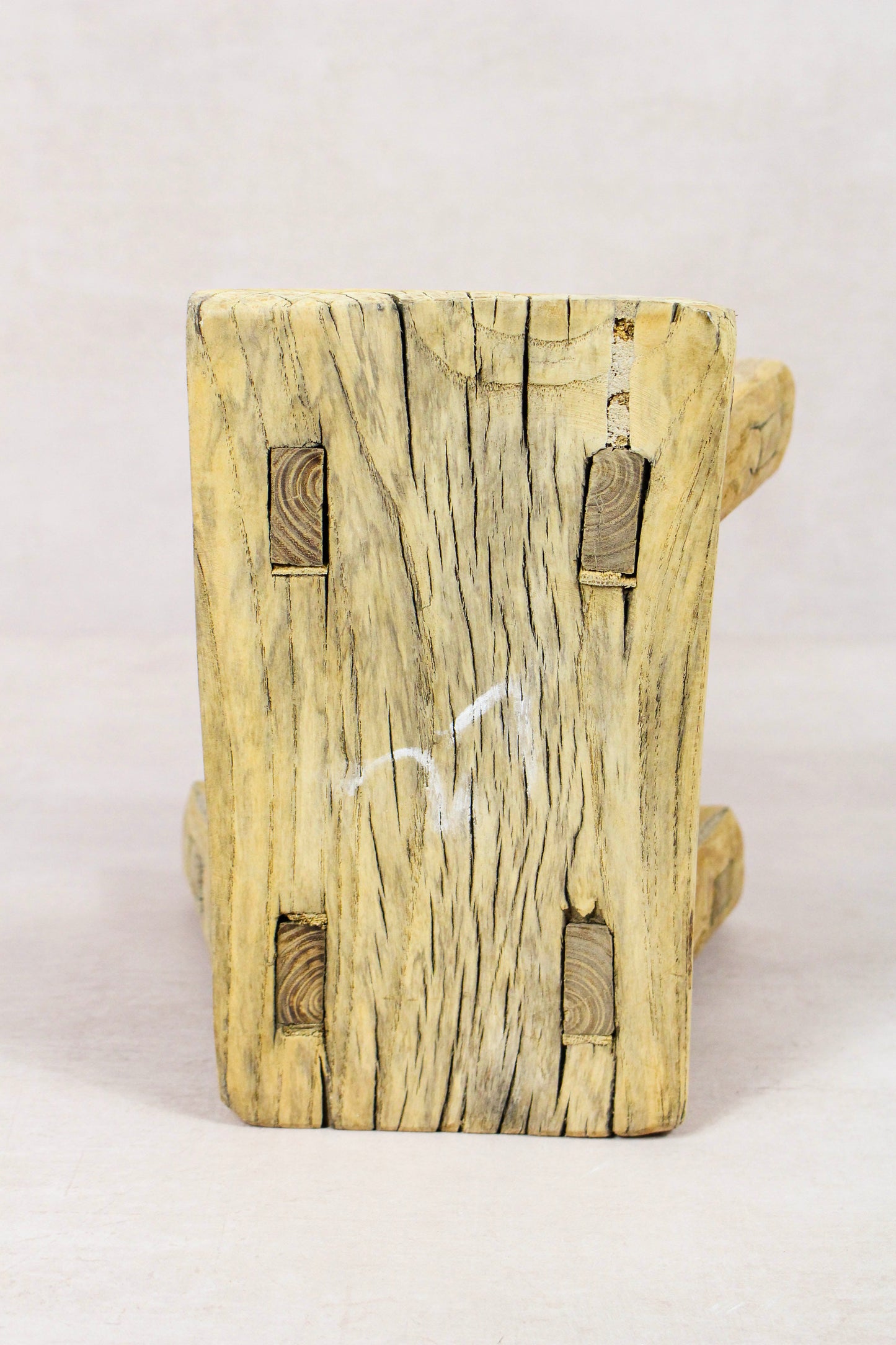 Vintage Rustic Stool - Elm wood - Small - 250
