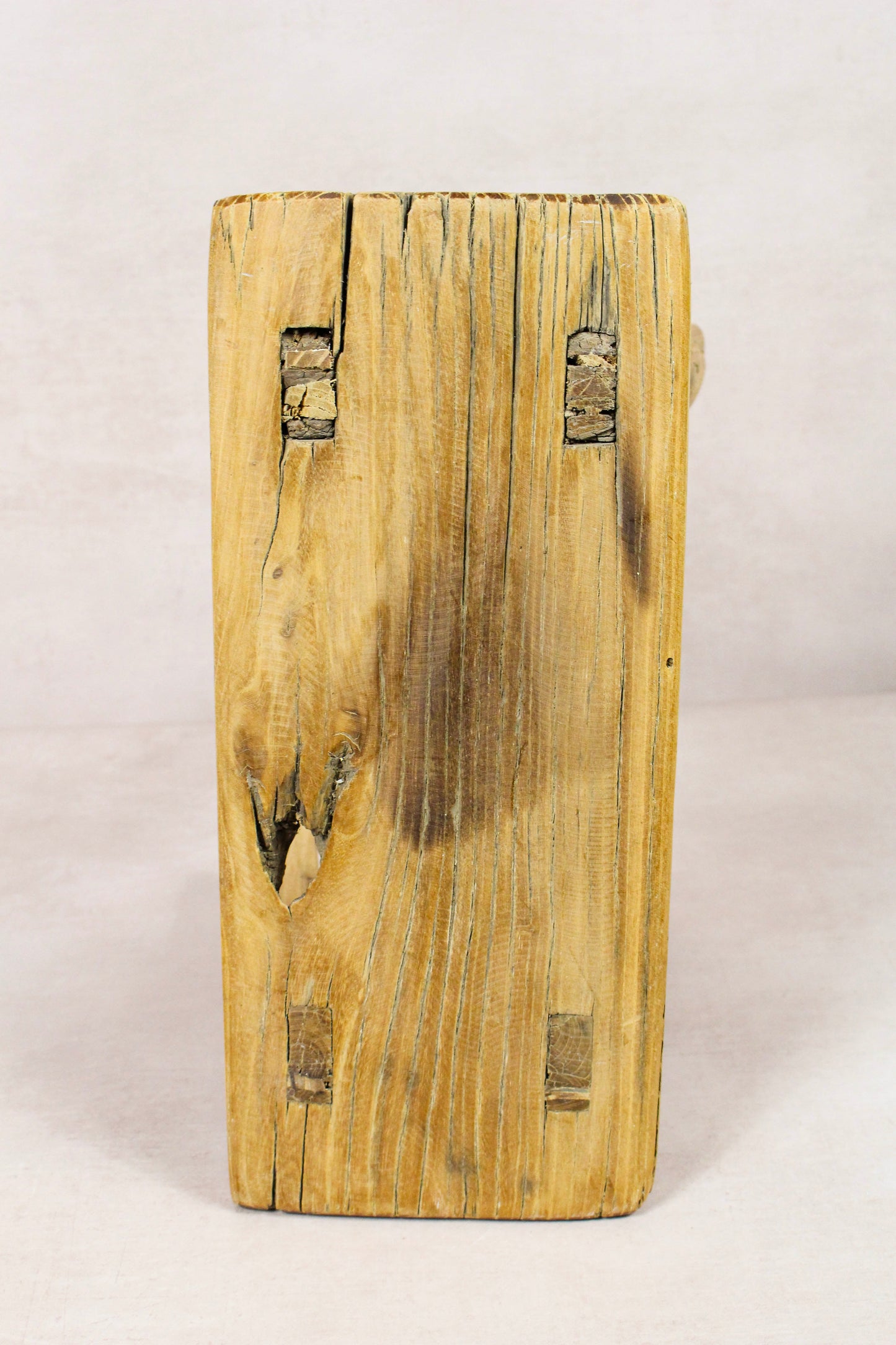 Vintage Rustic Stool - Elm wood - Small - 255