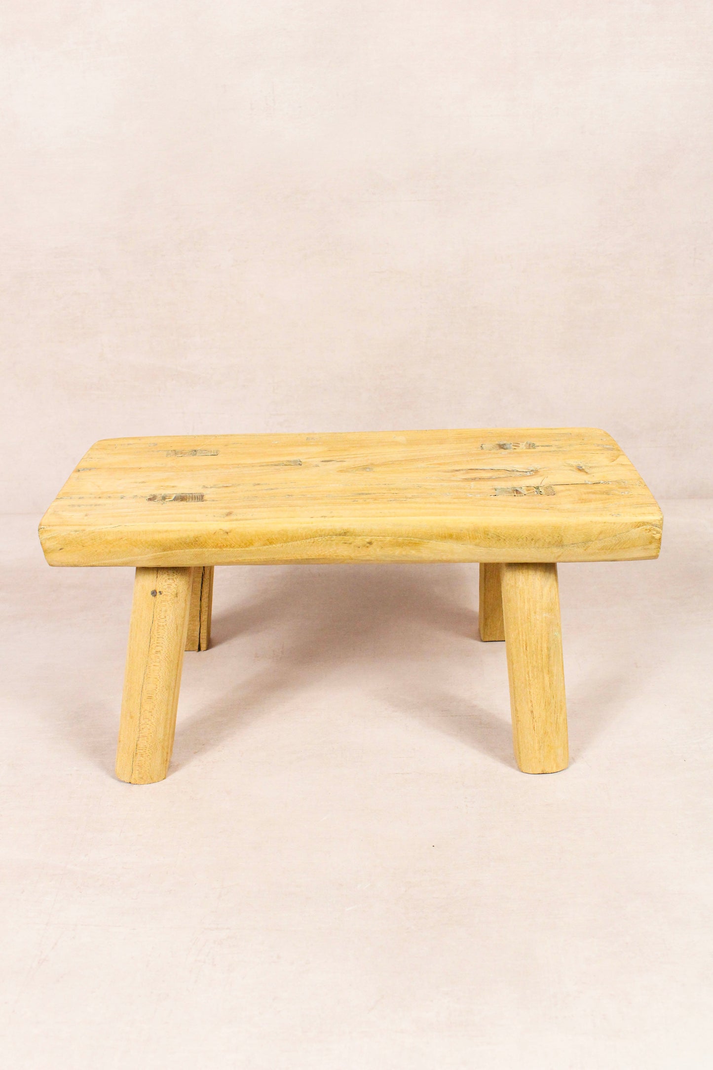 Vintage Rustic Stool - Elm wood - Small - 258