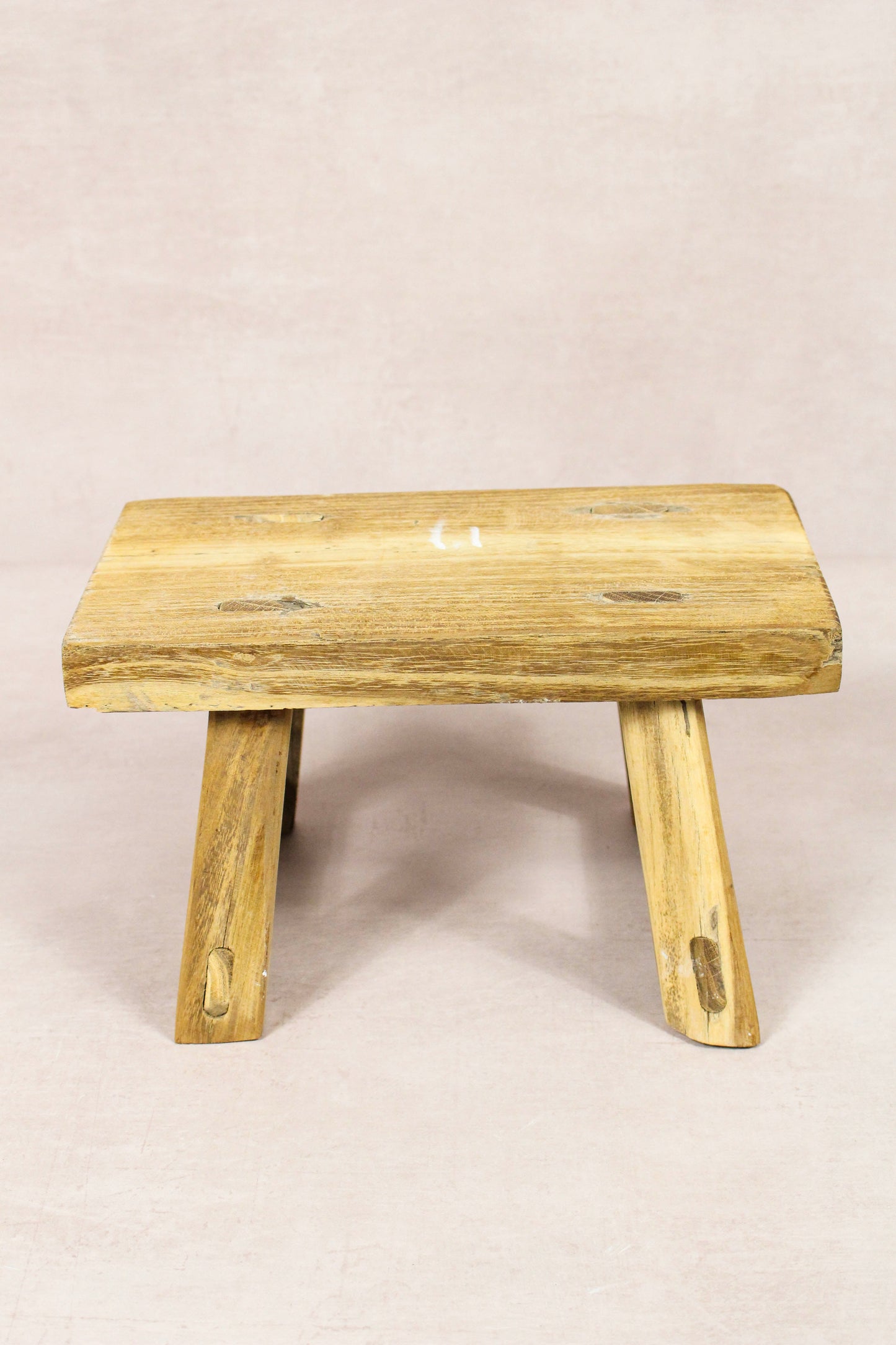 Vintage Rustic Stool - Elm wood - Small - 263