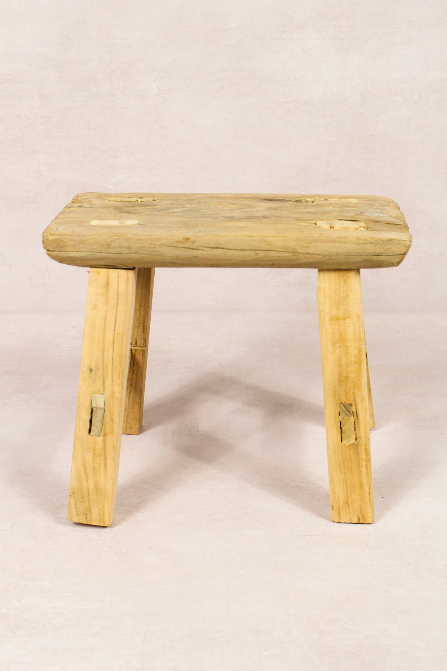 Vintage Rustic Stool - Elm wood - Small - 264