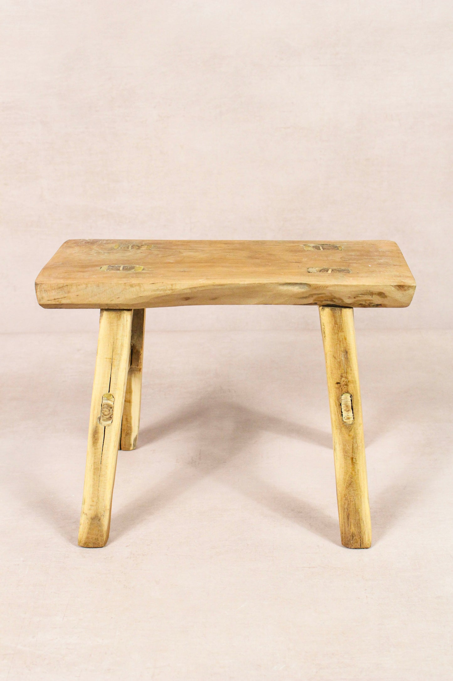 Vintage Rustic Stool - Elm wood - Small - 271