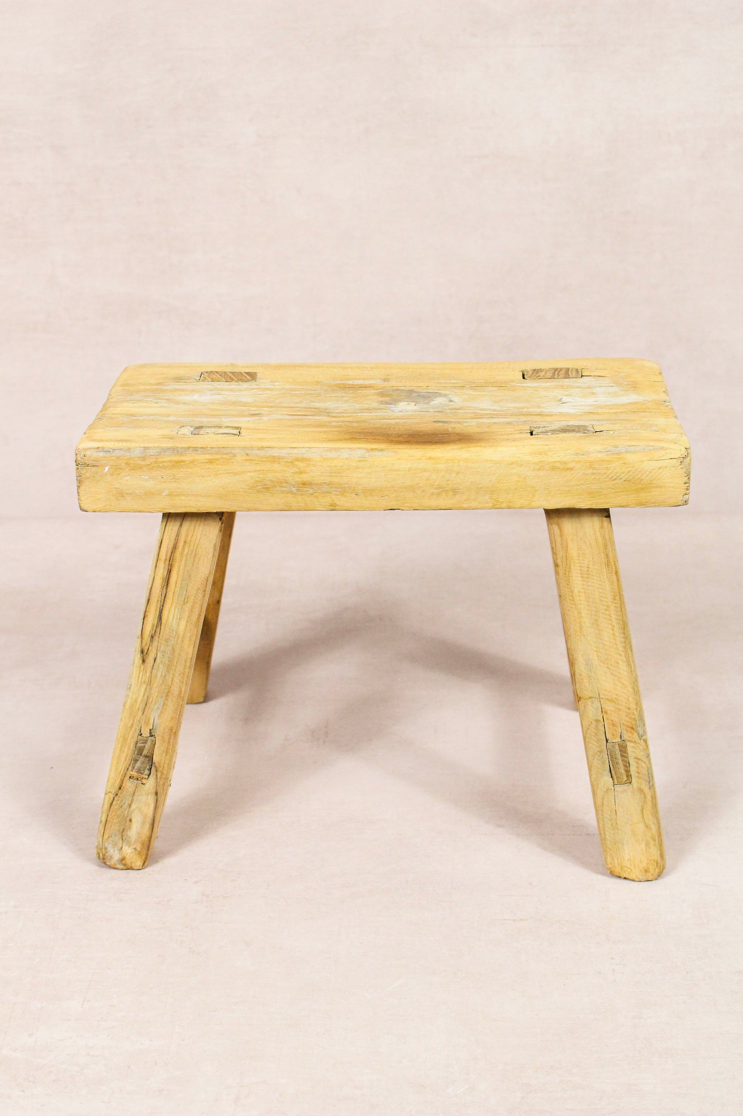Vintage Rustic Stool - Elm wood - Small - 276