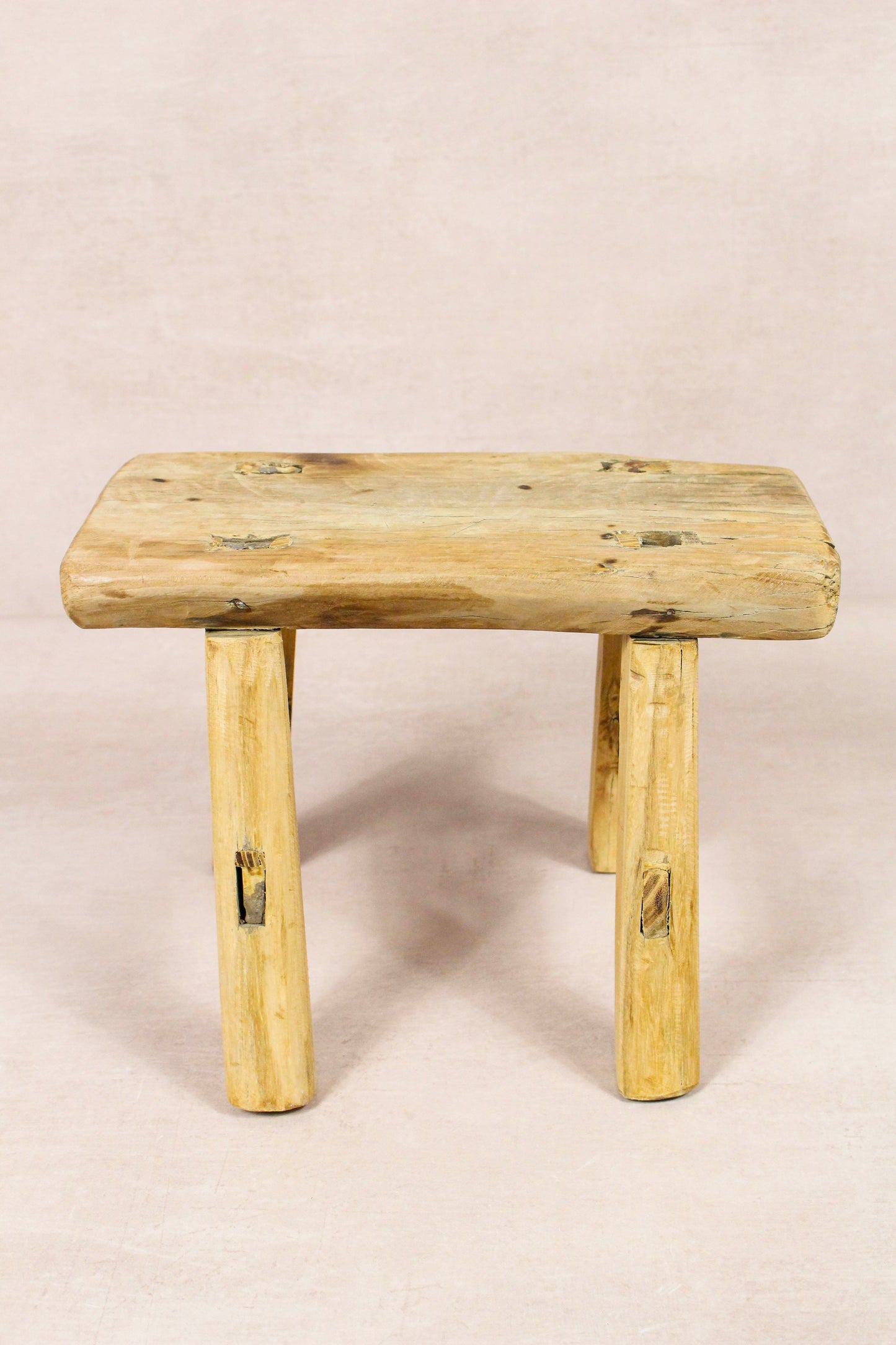 Vintage Rustic Stool - Elm wood - Small - 279