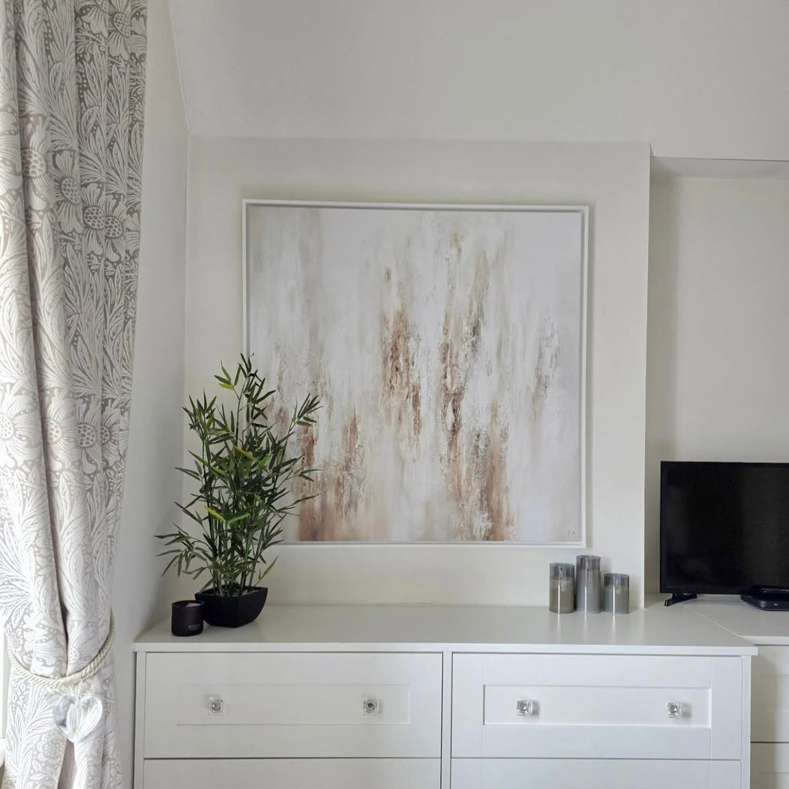 Forma Square Framed Printed Canvas