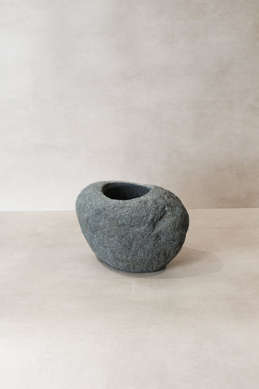 River Stone Planter Pot No11
