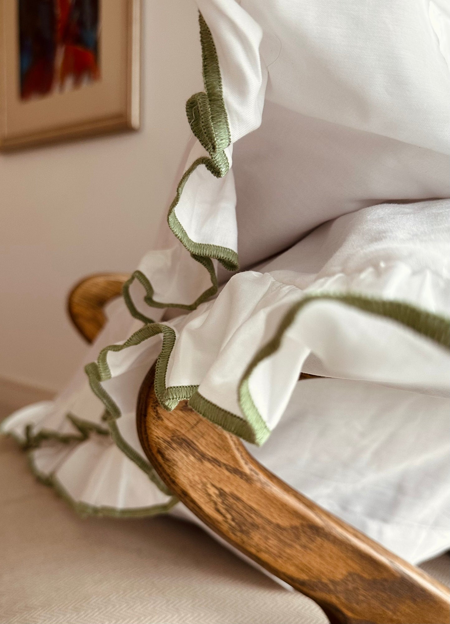 Provence Olive- Pillow Case Pair