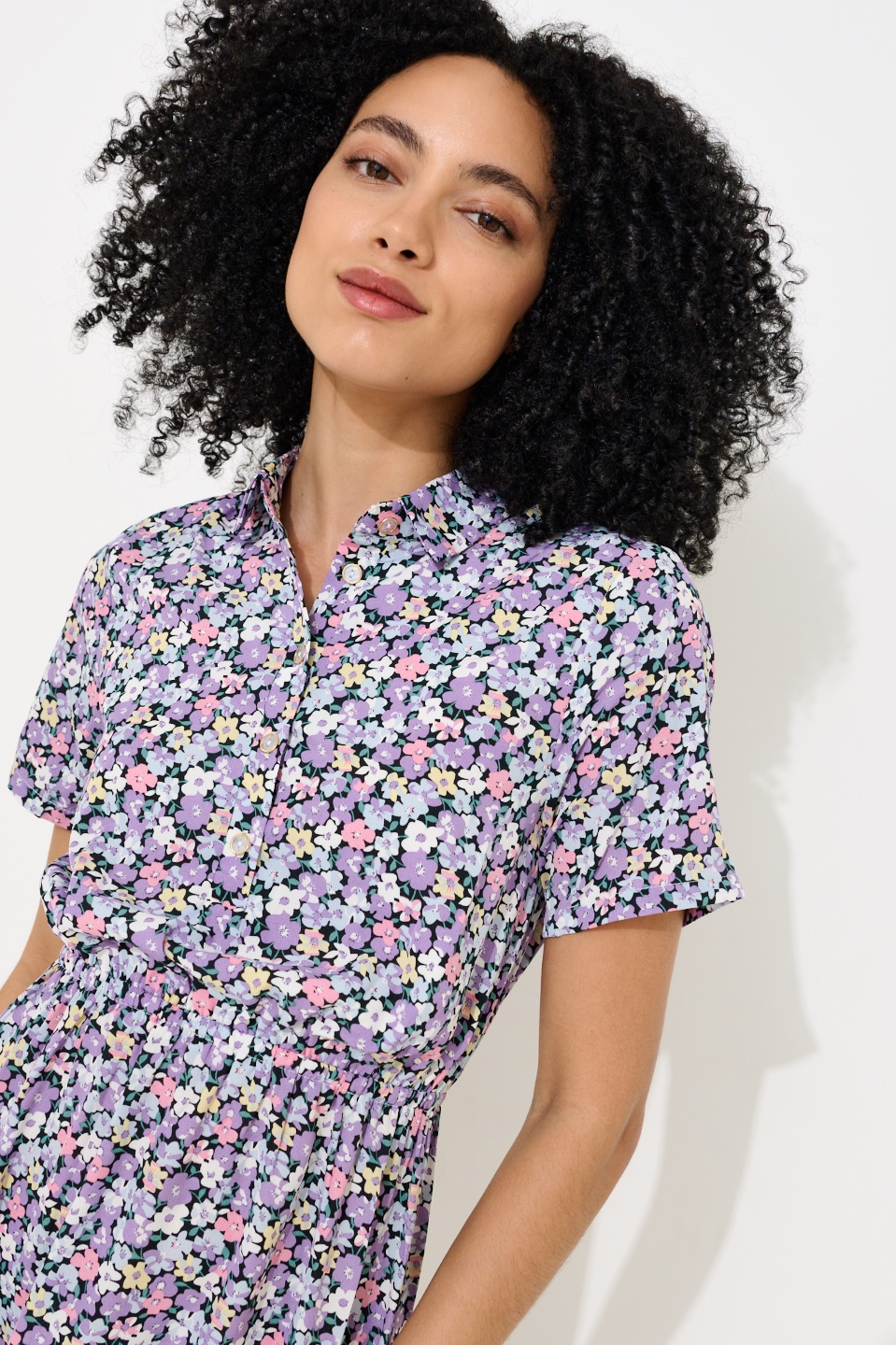 Stanley Multi Pansy Dress