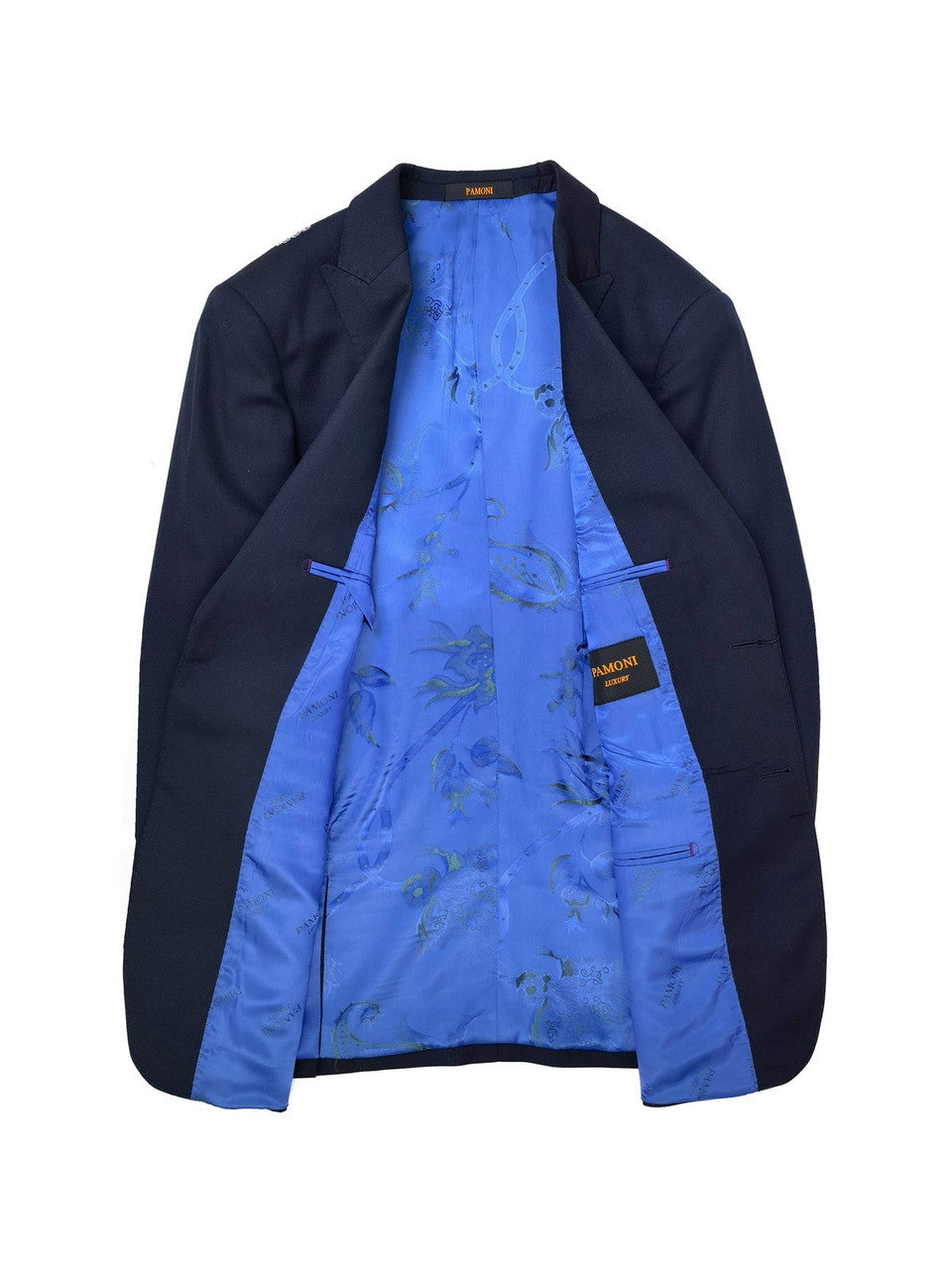 Navy Two Button 3-Piece Suit