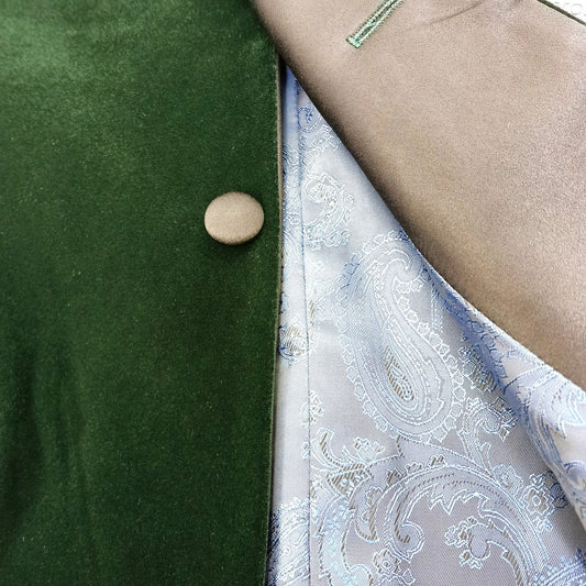 Green Velvet Dinner Jacket