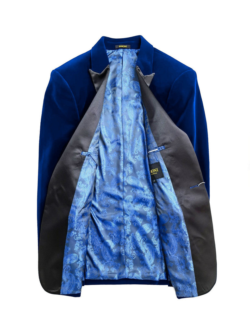 Royal Blue Velvet Dinner Jacket