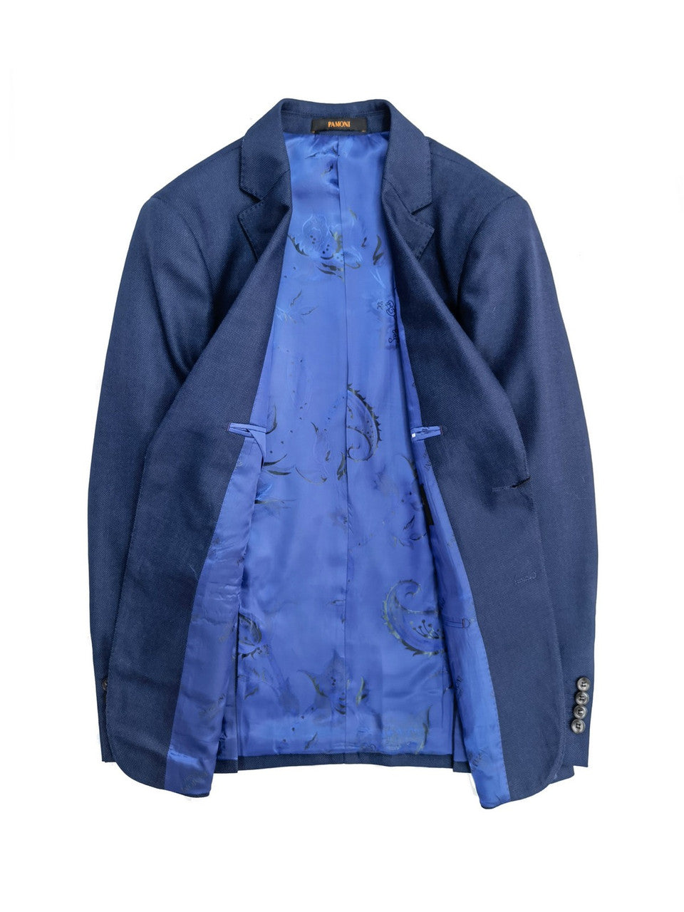 Marine Blue Birdseye Slim Fit Suit