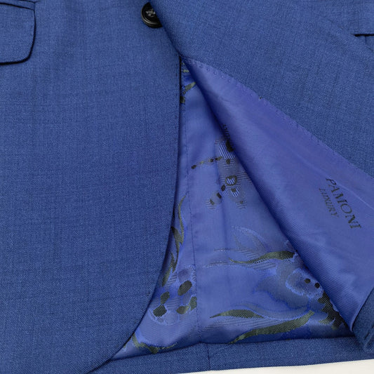 Blue Slim Fit Suit