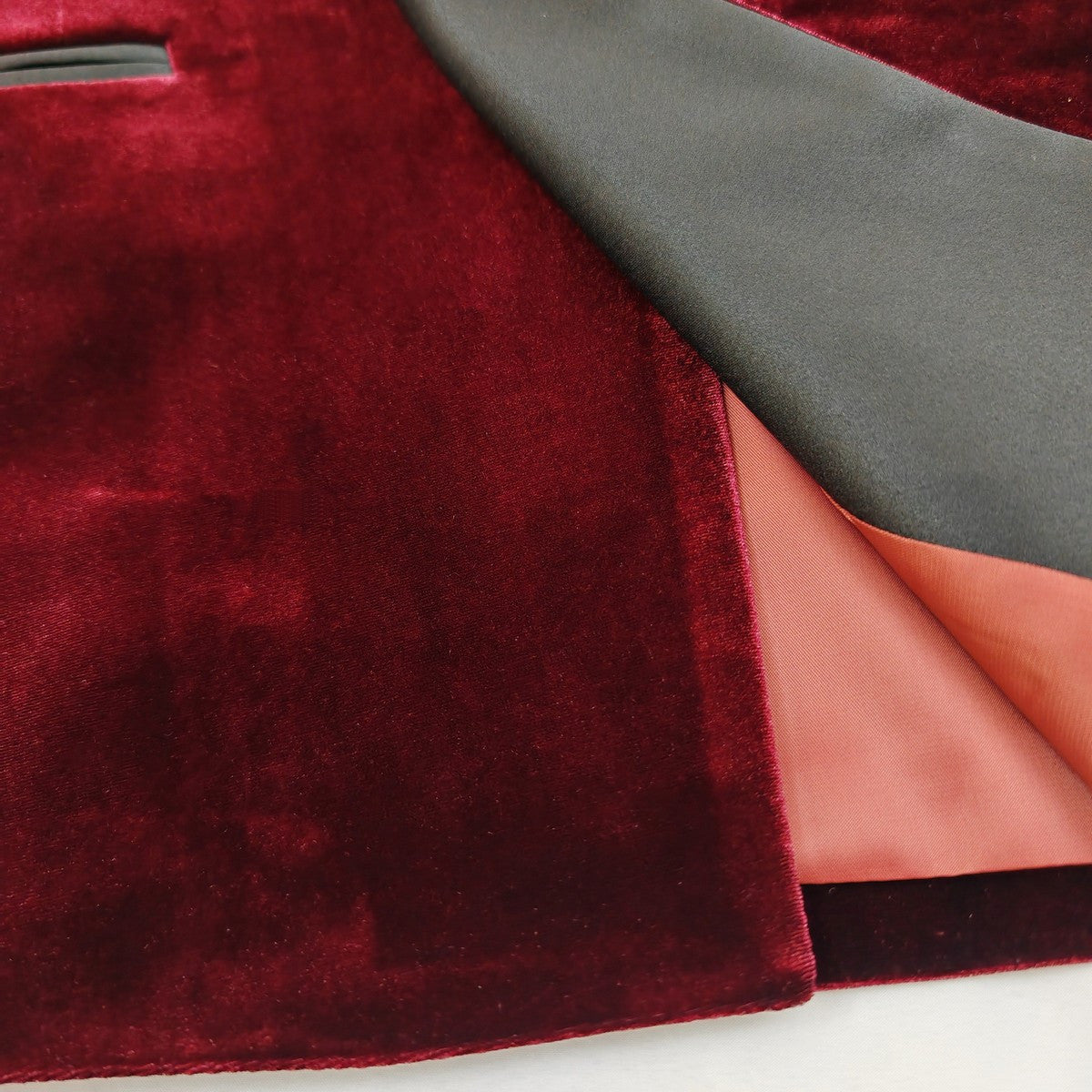 Burgundy Double Breasted Dinner Jacket
