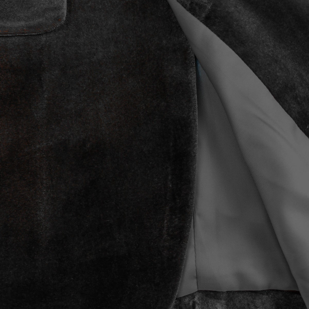 Women's Black Velvet Blazer