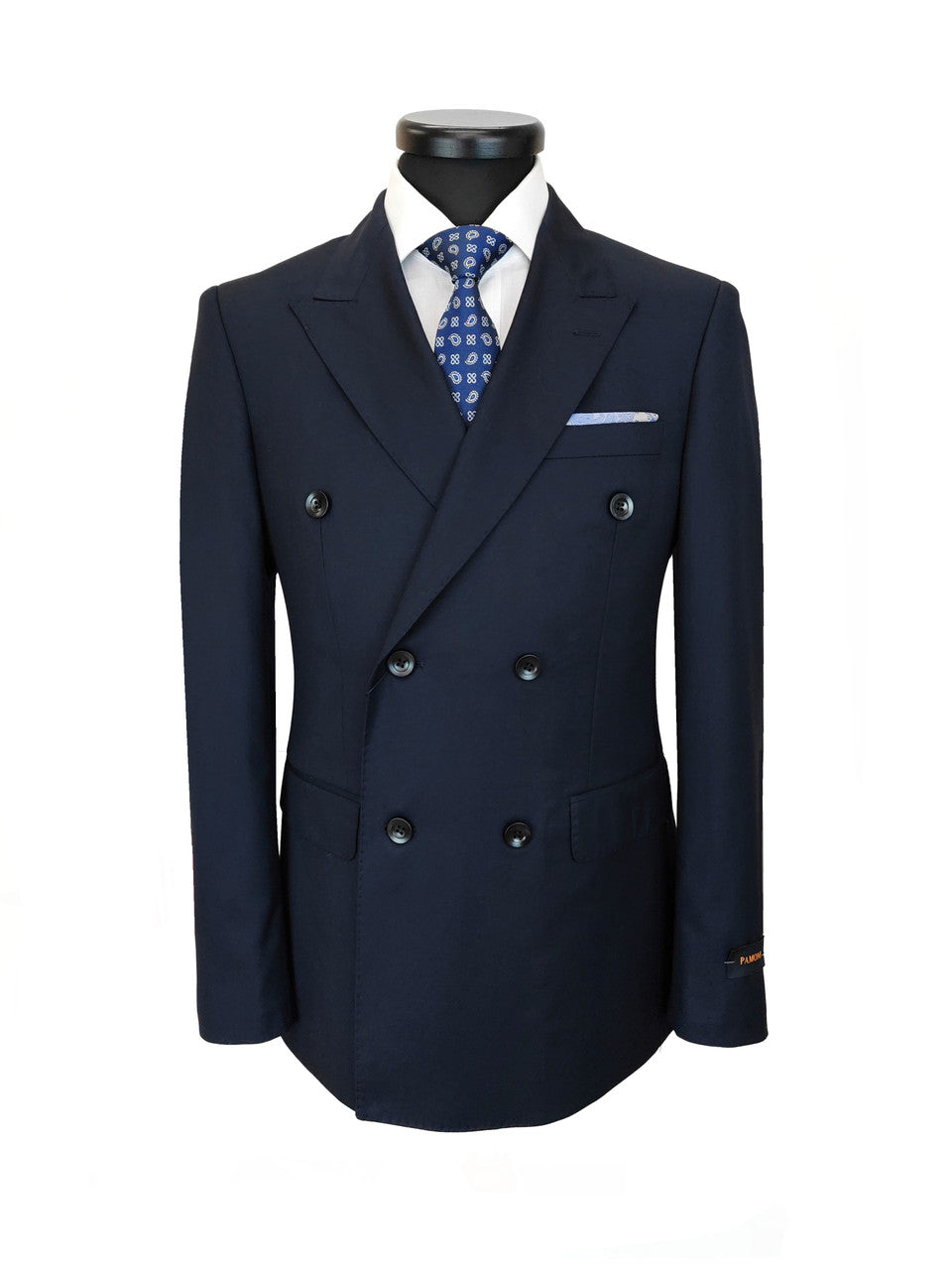 Dark Navy Double Breasted Suit
