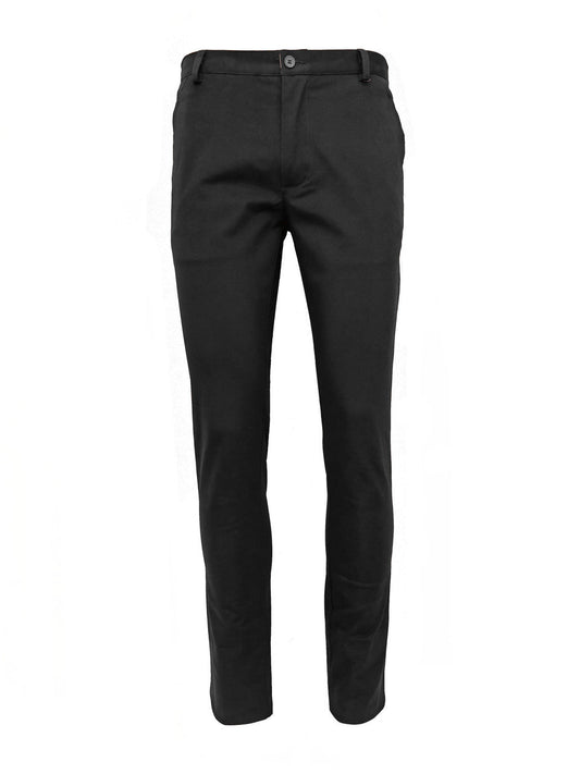 Black Slim Fit Chinos