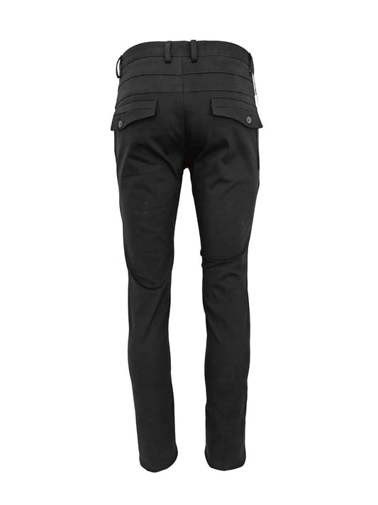 Black Slim Fit Chinos