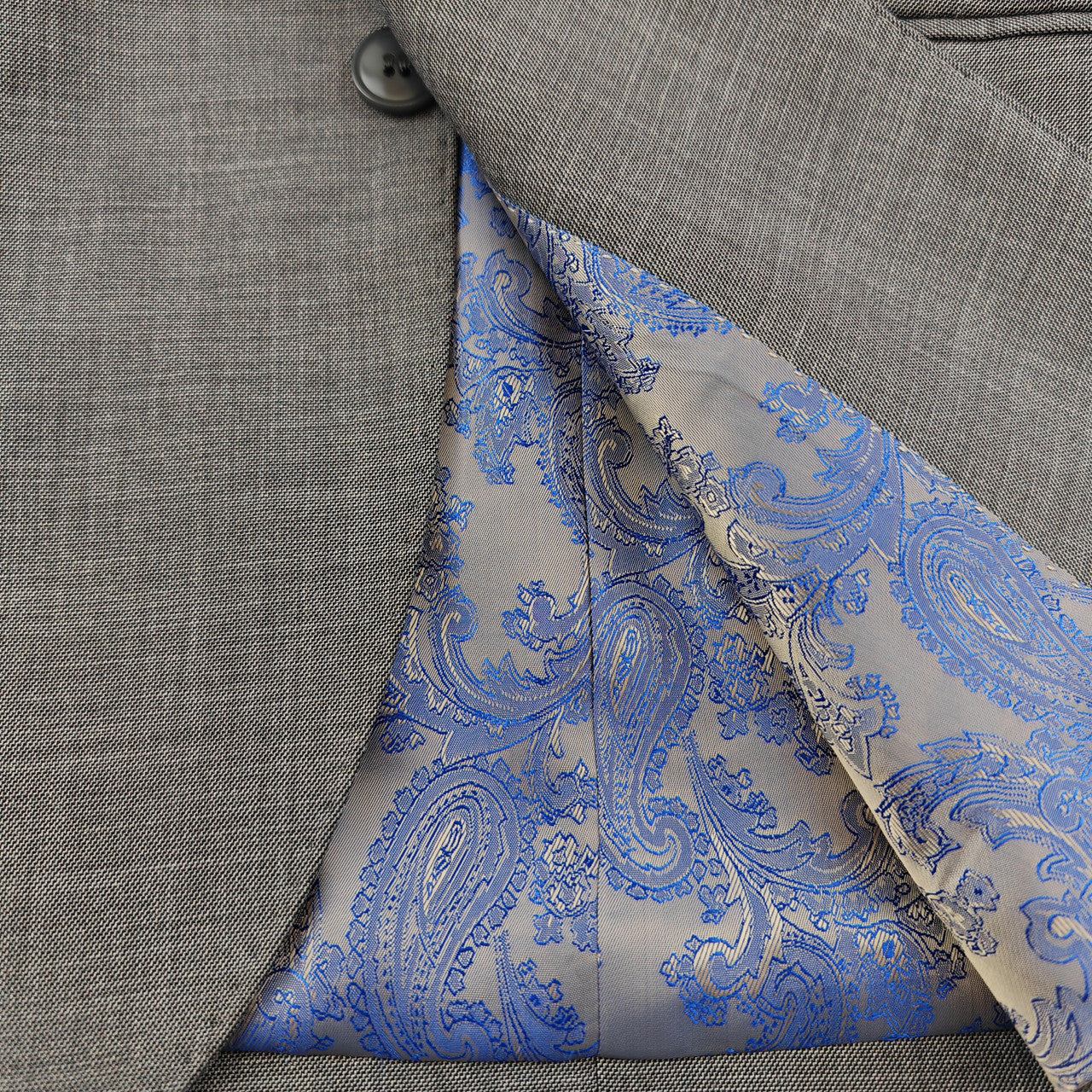 Grey Slim Fit 3-Piece Suit