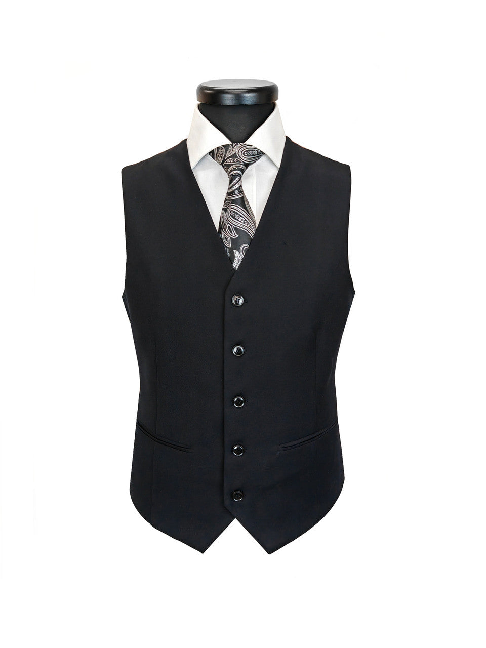 Men’s Black 3-Piece Slim Fit Suit