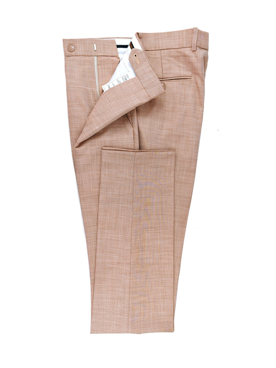 Light Salmon Slim Fit Double-Breasted Suit