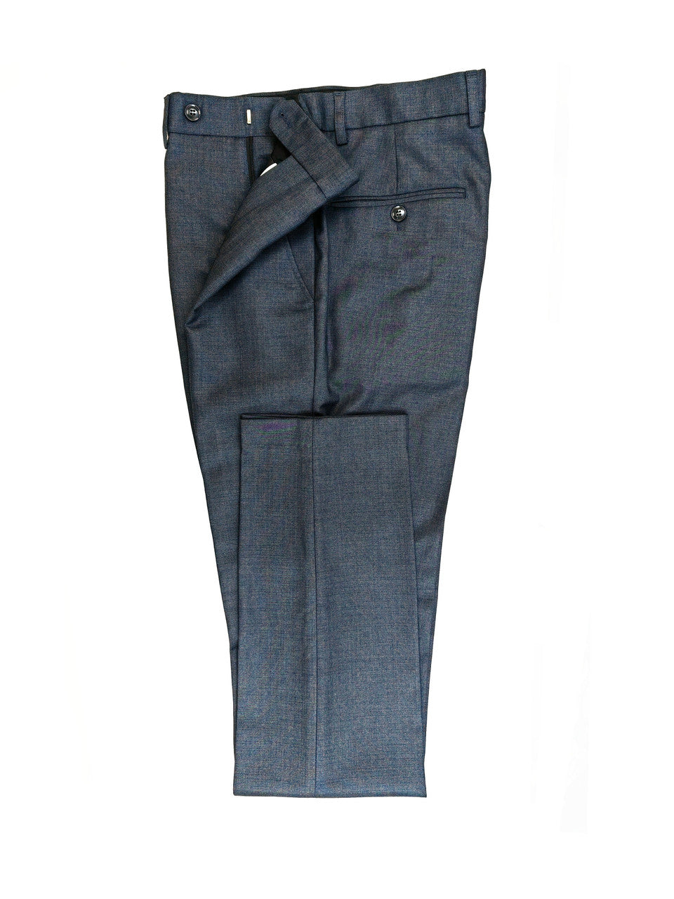 Men’s Slim Fit 3-Piece Wool-Blend Suit – Charcoal Grey