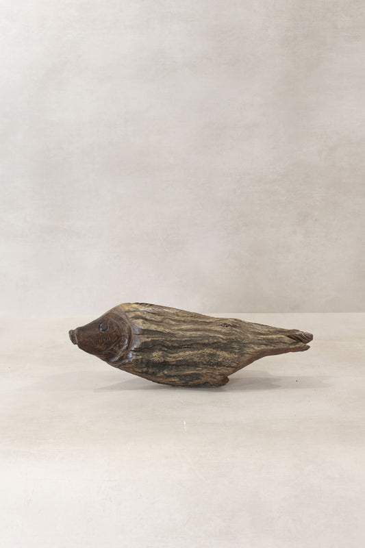 Driftwood Hand Carved Fish - (13.2)