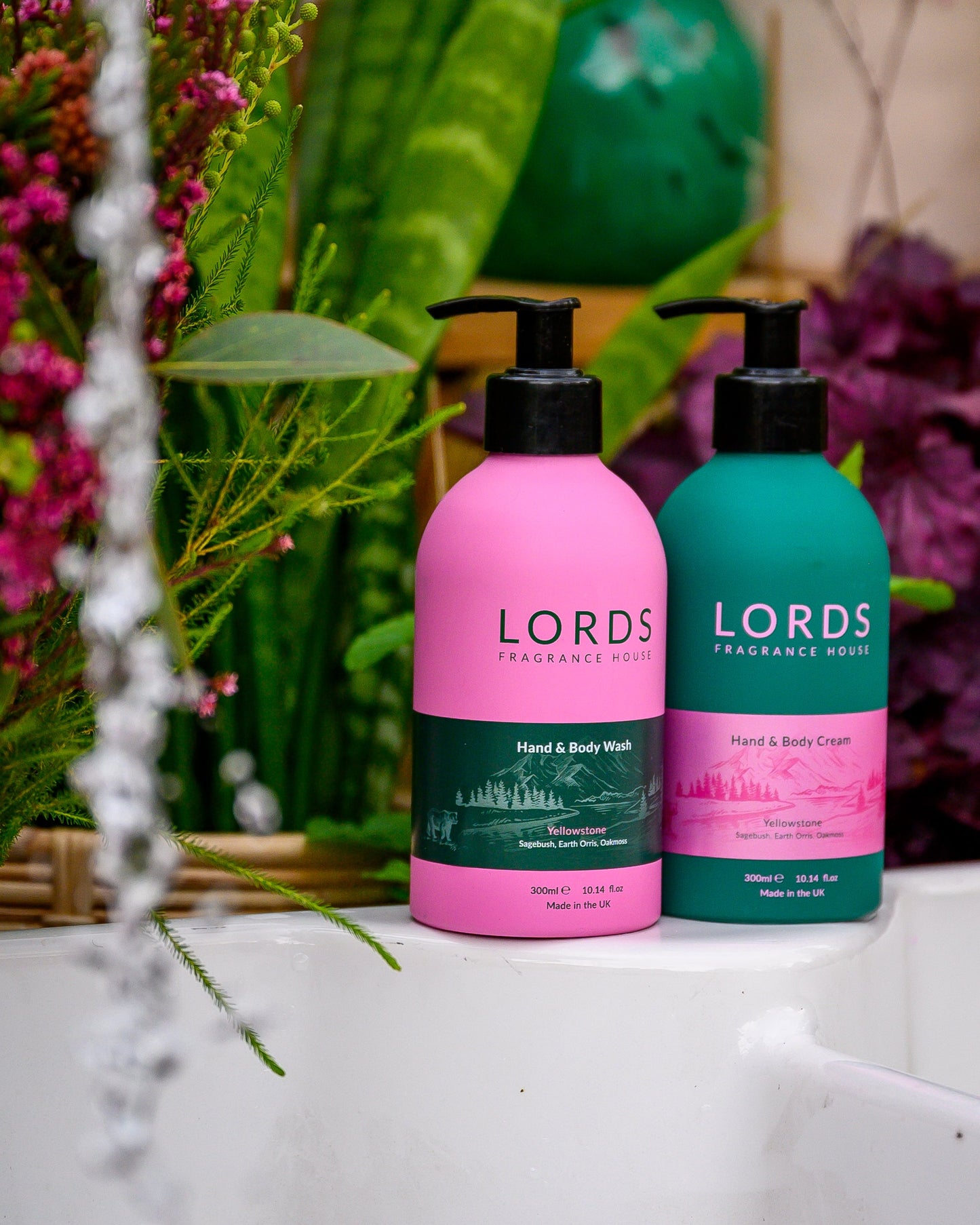 Hand & Body Cream, Green, Rinse & Repeat Aluminium Bottle