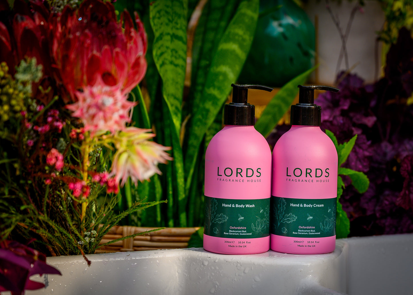 Hand & Body Cream, Pink, Rinse & Repeat Aluminium