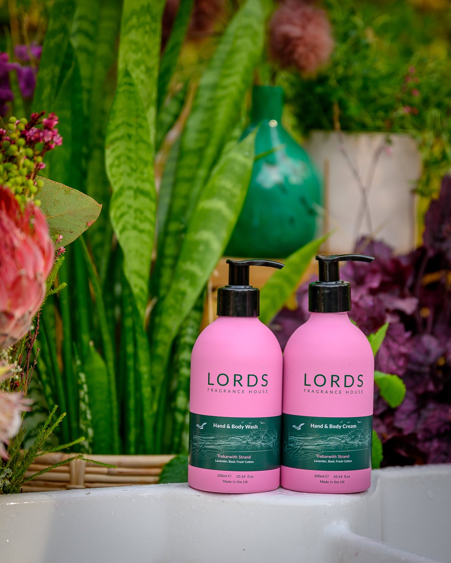 Hand & Body Cream, Pink, Rinse & Repeat Aluminium