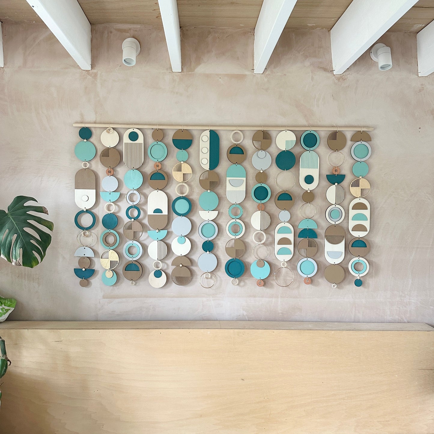 Blue Costal Wall Art - Home Decor - Huge Centre Piece Art - Wall Tapestry - Tapestry - Blue Art