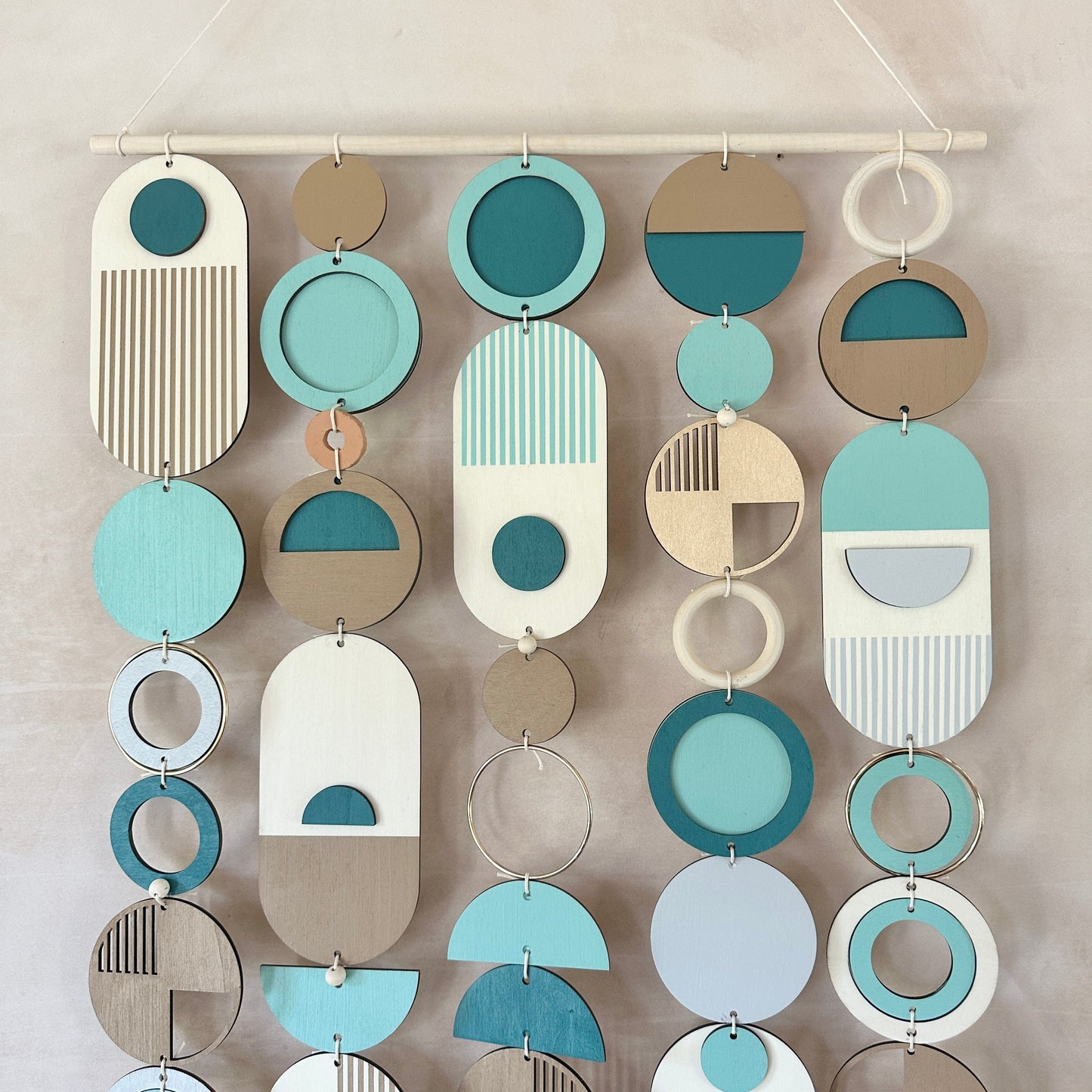 Blue Costal Wall Art - Home Decor - Large Centre Piece Art - Wall Tapestry - Large Tapestry - Blue Art