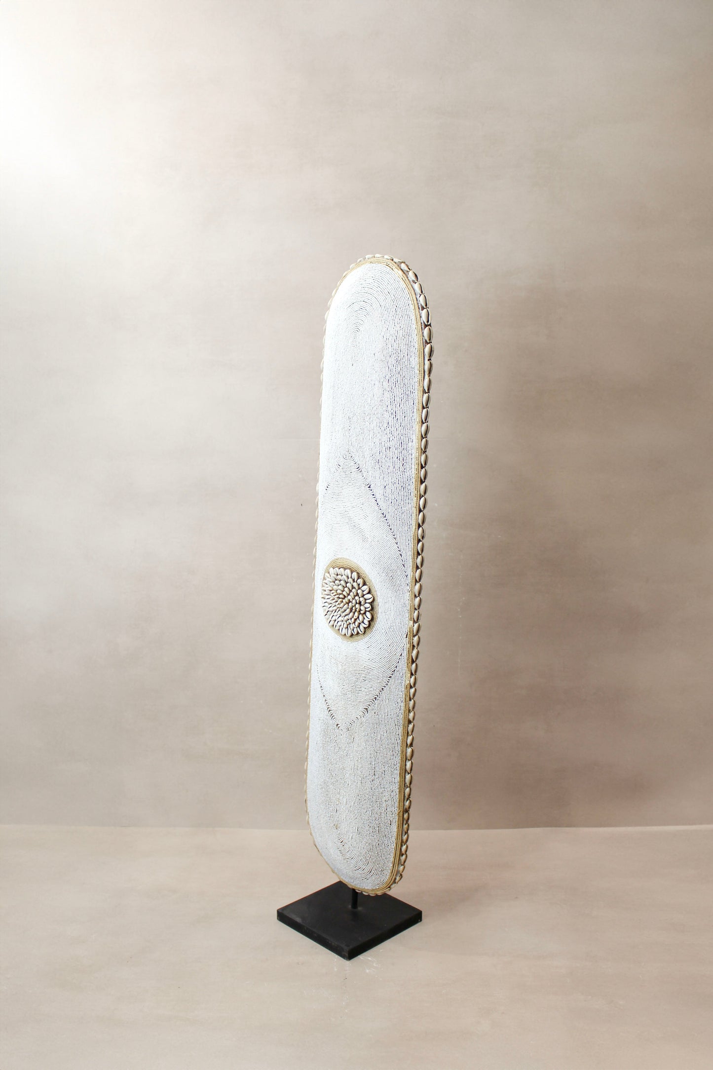 Cameroon Beaded Shield - Large Oblong -  BC03