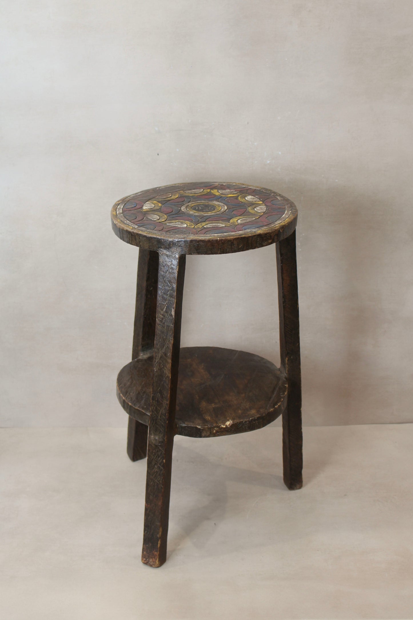 Vintage Ethiopian Two Tiered Coffee Table | ST02