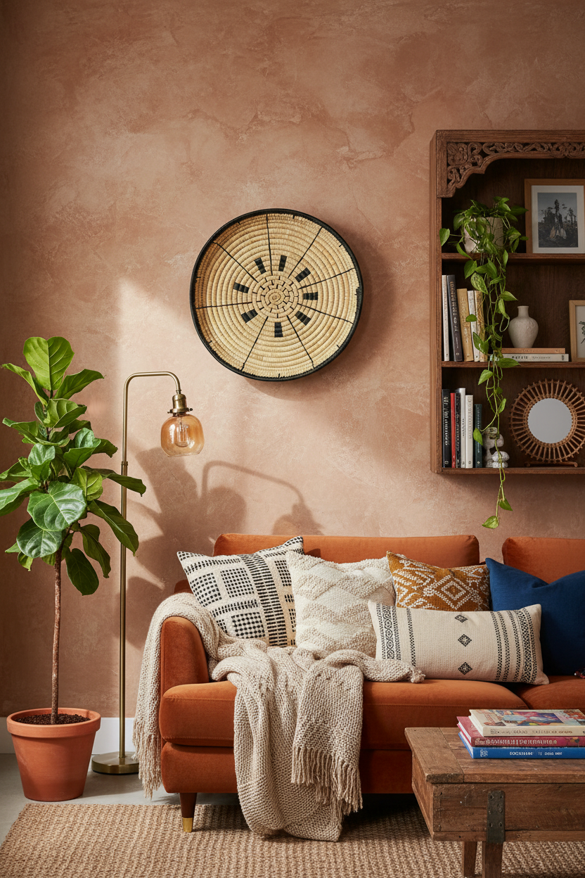 Malawi Wall Basket 50cm 50.19