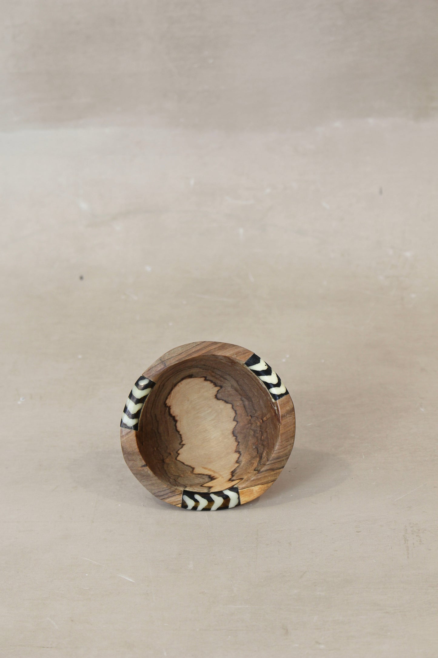 Wooden dish with inlay| WD01