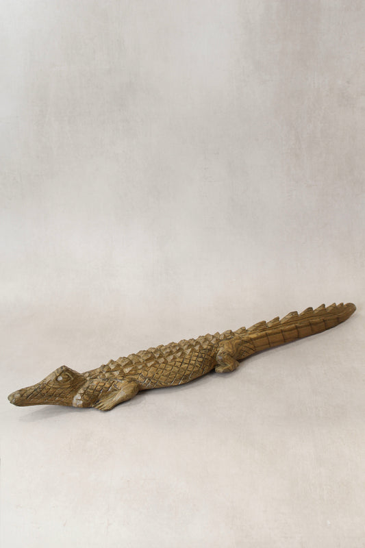 Zimbabwe Crocodile sculpture 56.2