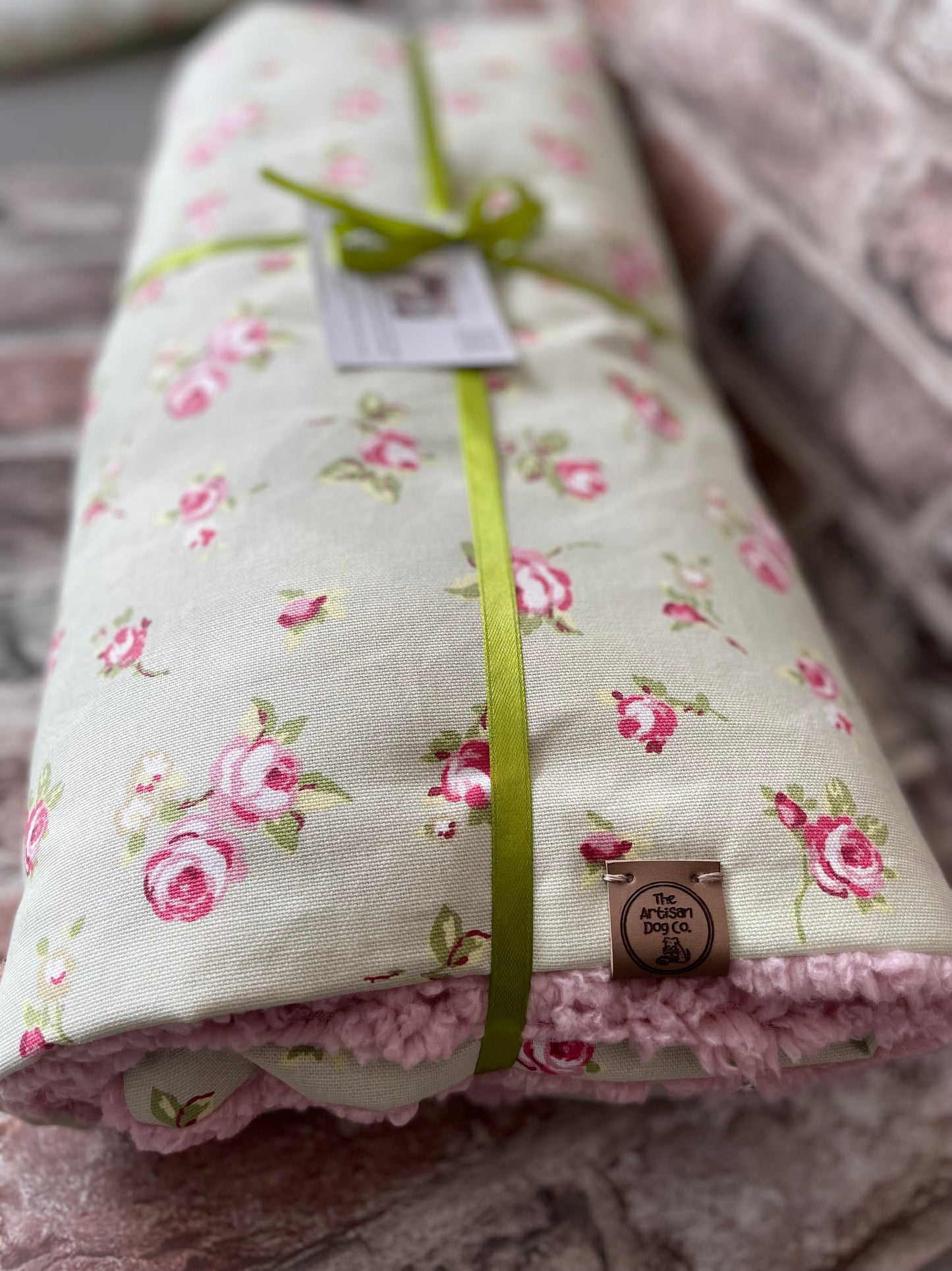 Luxury Handcrafted Dog Blanket - Dolly Collection Floral