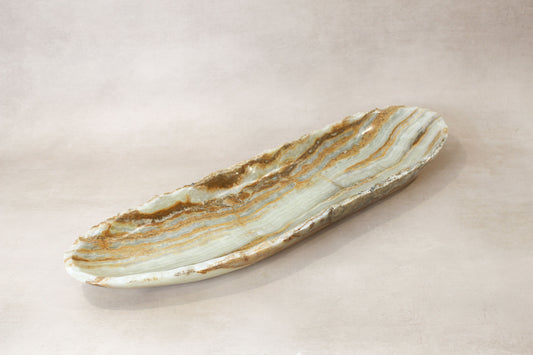 Premium Onyx Bowl Raw Edge POB 17