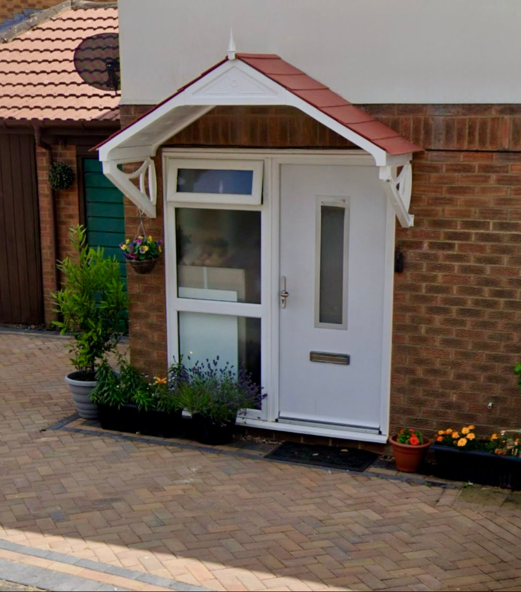 Highgate Wide Door Canopy 2195mm - Flat Pack Porch Canopy
