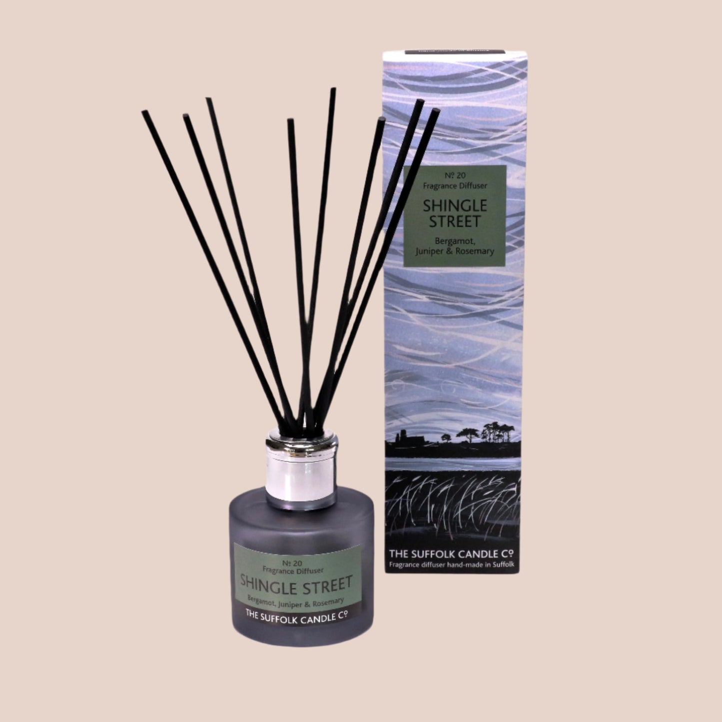 SHINGLE STREET - Bergamot, Juniper and Rosemary - Diffuser - 100ml