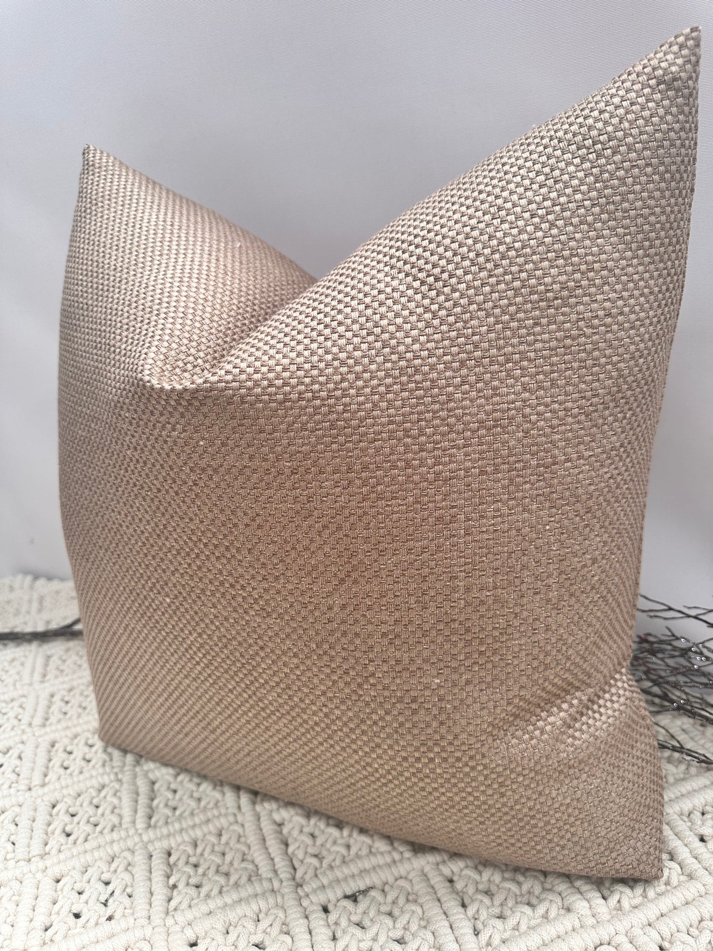 The Couture Cushion - The Taupe Elie - Style No. 205