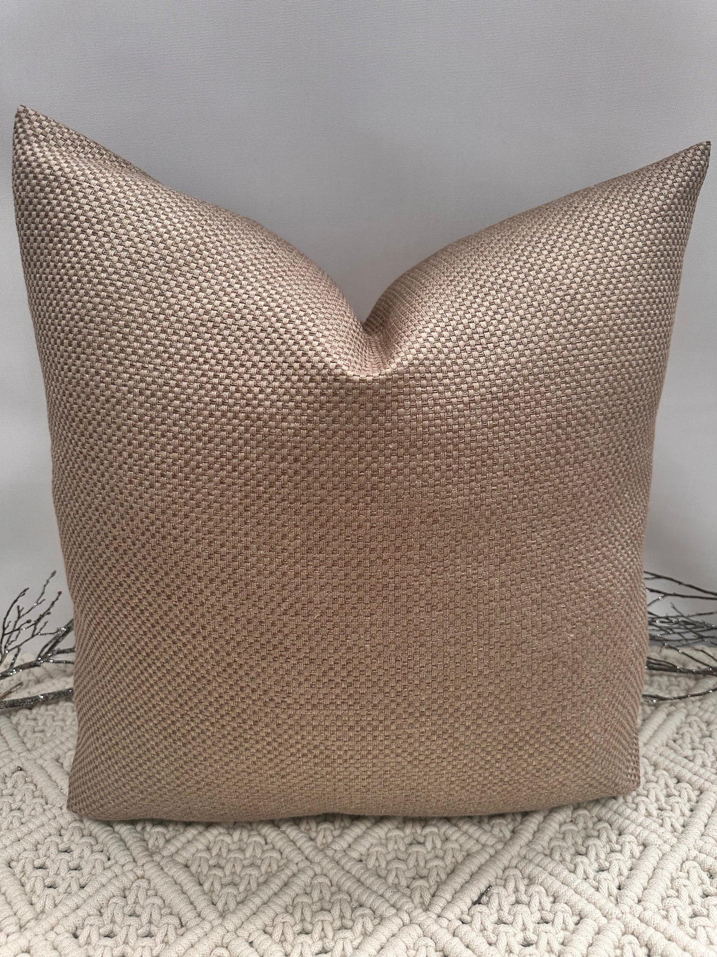 The Couture Cushion - The Taupe Elie - Style No. 205