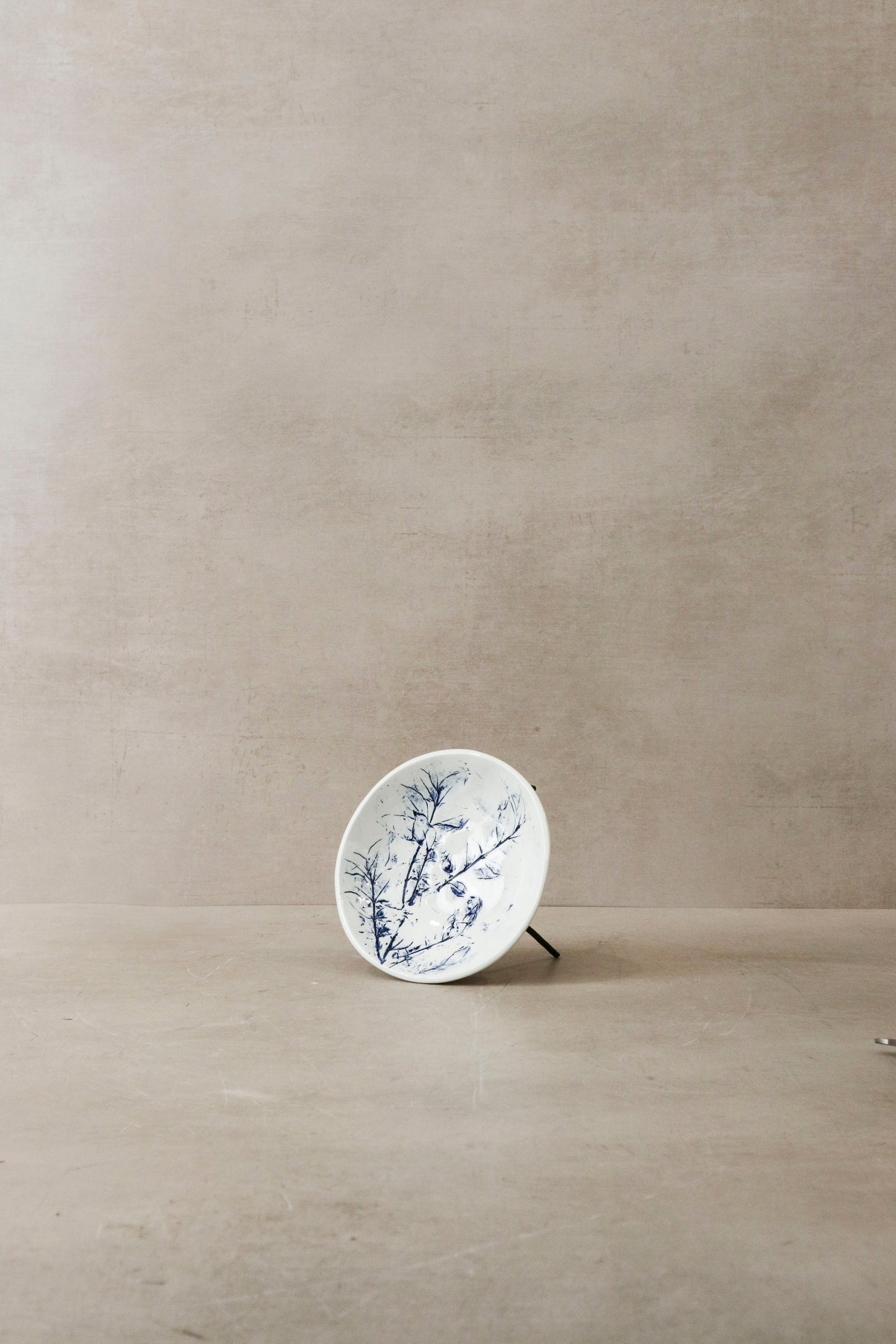 Cobalt Blue Fynbos Ceramic Plate - n°10