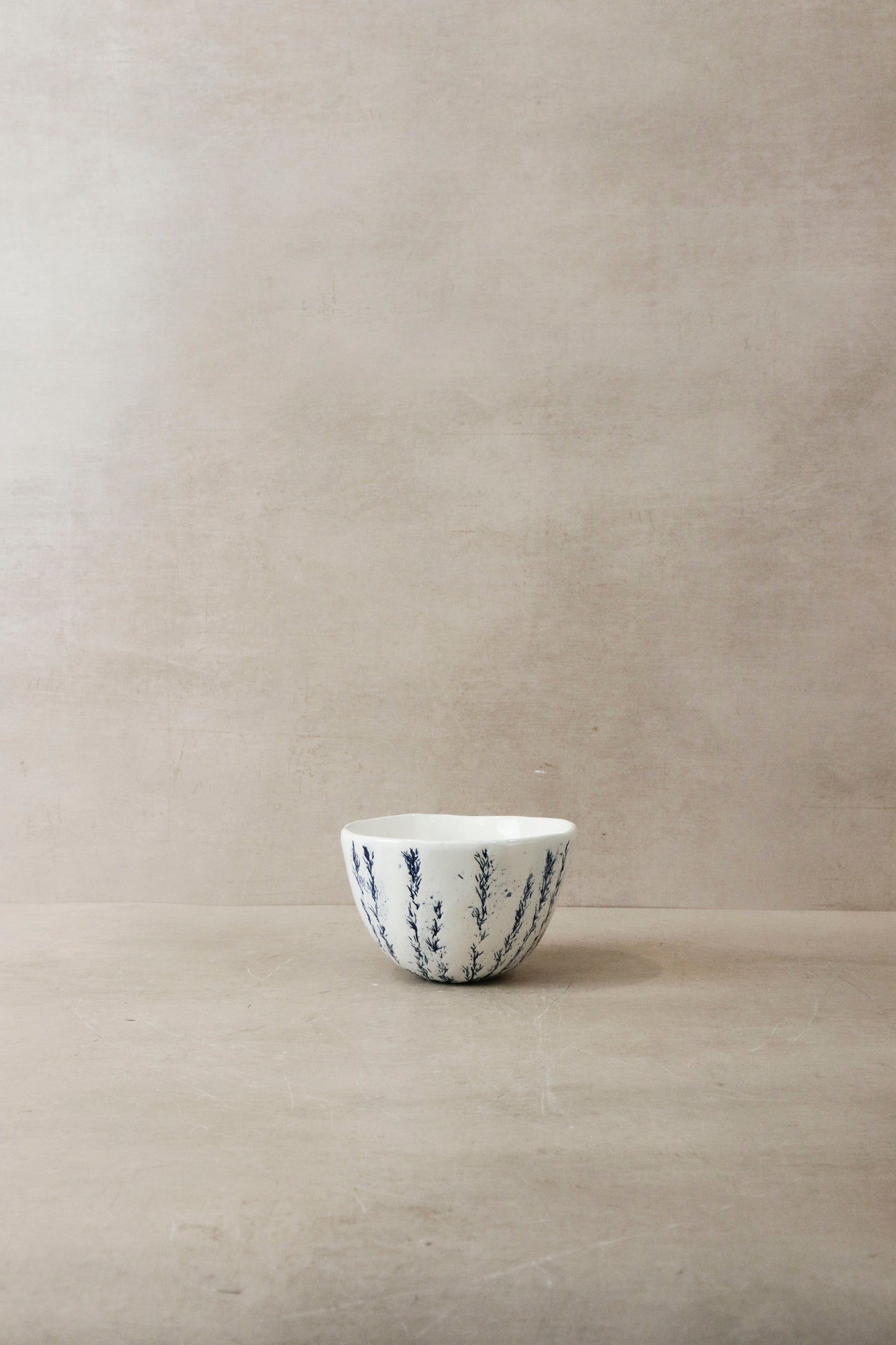 Cobalt Blue Fynbos bowl - n°15