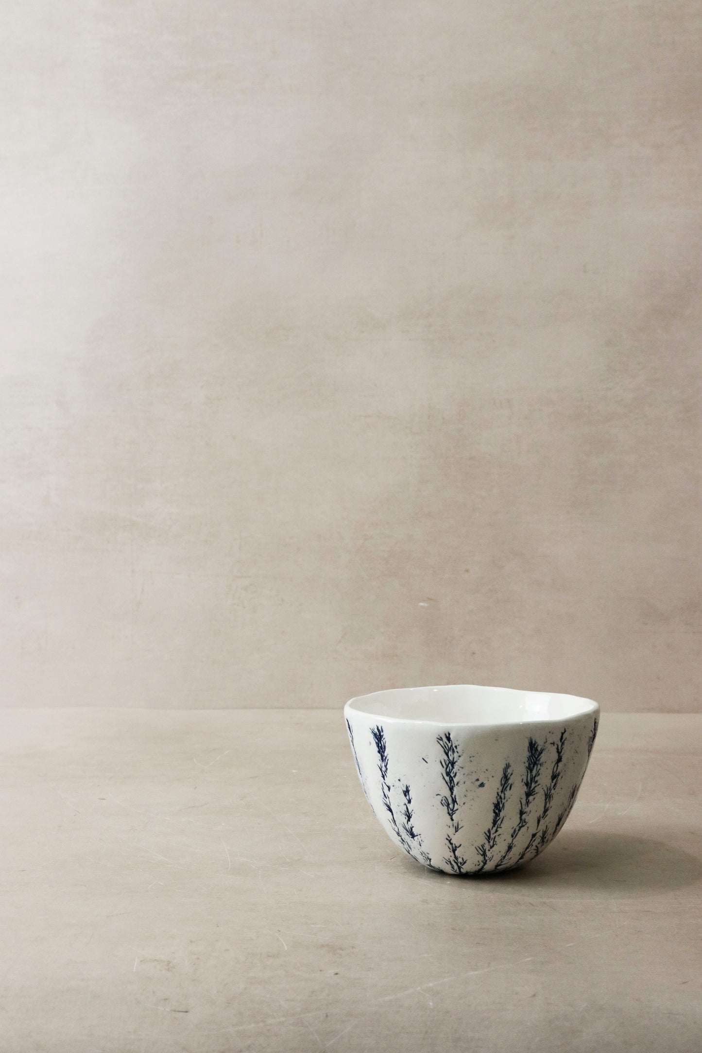 Cobalt Blue Fynbos bowl - n°15